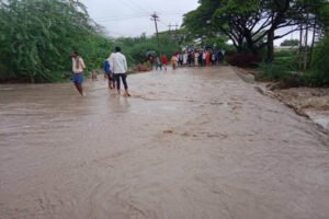 The people of the taluk were shocked by the torrential rain