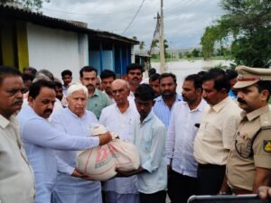 Minister H.K. Patil visit