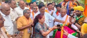 Farewell to Ganesha idol installed near Someshwara Terinamane