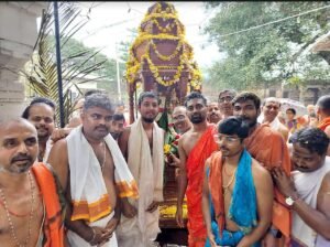 Kalyanotsava on the occasion of Navratri at Shree Veeranarayan Temple