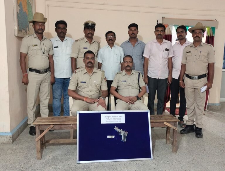 ಪೊಲೀಸರ ಕಾರ್ಯಾಚರಣೆ; ಅಕ್ರಮ ನಾಡ ಪಿಸ್ತೂಲ್ ಹೊಂದಿದ್ದ ಇಬ್ಬರ ಬಂಧನ