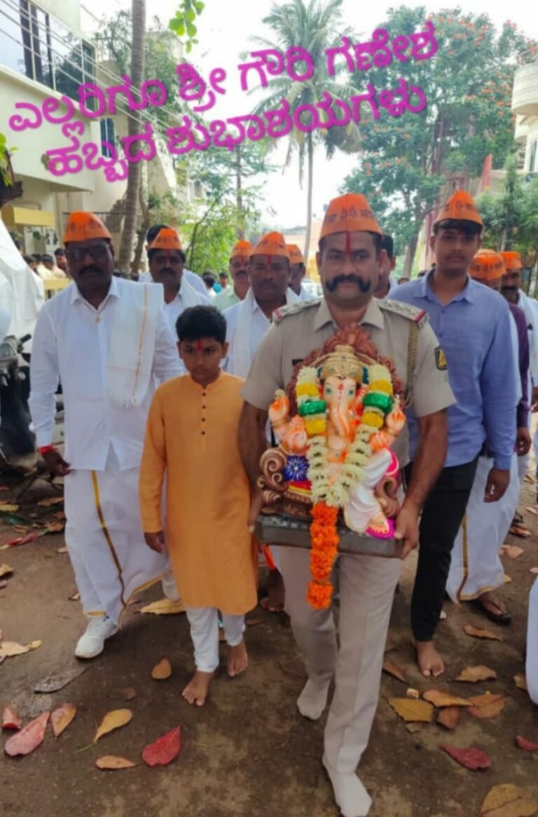 ಕೇಸರಿ ಟೋಪಿ, ಹಣೆಗೆ ತಿಲಕ; ಮಾದರಿಯಾದ ಇನ್ಸ್‌ಪೆಕ್ಟರ್ ಕಾಲಿಮಿರ್ಚಿ