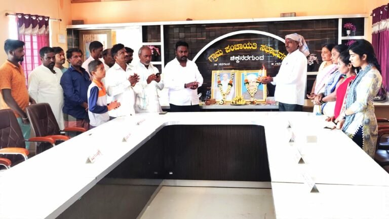 ವಿಶ್ವಕ್ಕೆ ಶಾಂತಿ ಮಂತ್ರ ಪಟಿಸಿದ ಗಾಂಧೀಜಿ; ಮುತ್ತು ರಾಯರಡ್ಡಿ