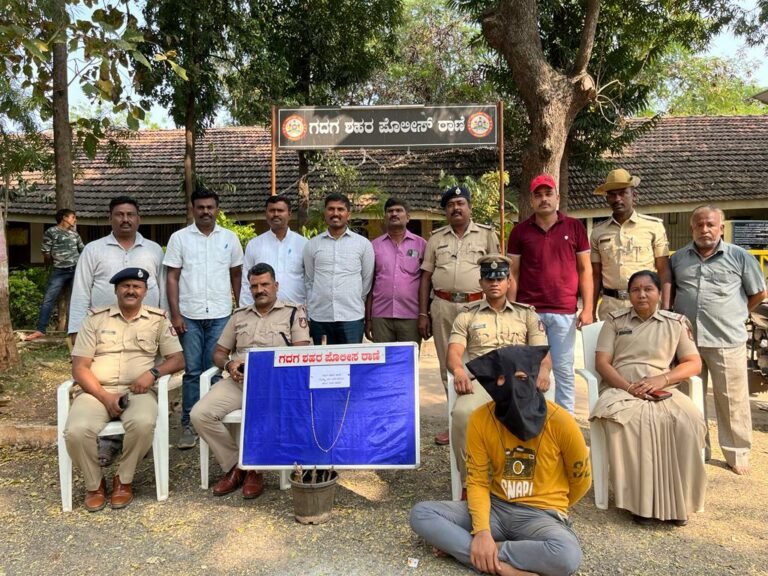 ಅಂತರ್‌ಜಿಲ್ಲಾ ಕಳ್ಳನ ಬಂಧನ; ನೀರಿನ ಬಾಟಲಿ ಖರೀದಿಸುವ ಸೋಗಿನಲ್ಲಿ ಮಹಿಳೆಯ ಮಾಂಗಲ್ಯಸರ ಕಿತ್ತು ಪರಾರಿಯಾಗಿದ್ದ ಖದೀಮ