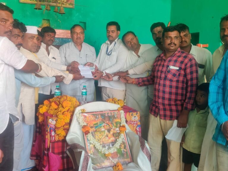 ಬೀರಲಿಂಗೇಶ್ವರ ದೇವಸ್ಥಾನ ಅಭಿವೃದ್ಧಿಗೆ 1 ಲಕ್ಷ ರೂ. ನೆರವು