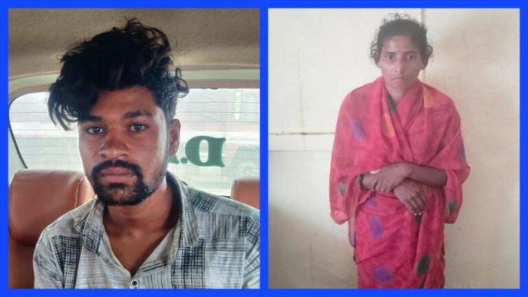 ಪ್ರಿಯಕರನ ಜೊತೆ ಸೇರಿ ಪತಿಗೆ ಚಟ್ಟ ಕಟ್ಟಿದ ಪತ್ನಿ; ಆತ್ಮಹತ್ಯೆ ಎಂದು ಬಿಂಬಿಸಲು ಹೋಗಿ ಪೊಲೀಸರ ಖೆಡ್ಡಾಗೆ ಬಿದ್ದ ಆರೋಪಿಗಳು…..