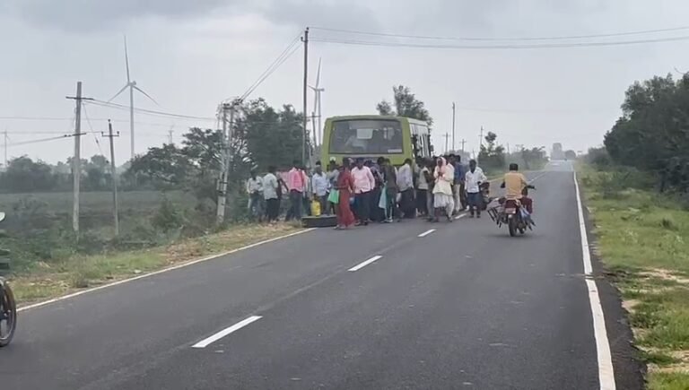 ಚಲಿಸುತ್ತಿರೋ ಸಾರಿಗೆ ಬಸ್ ನ ಹಿಂಬದಿ ಚಕ್ರ ರಸ್ತೆಗೆ; ಬೆಚ್ಚಿ ಬಿದ್ದ ಪ್ರಯಾಣಿಕರು- ವಿಡಿಯೋ ವೈರಲ್