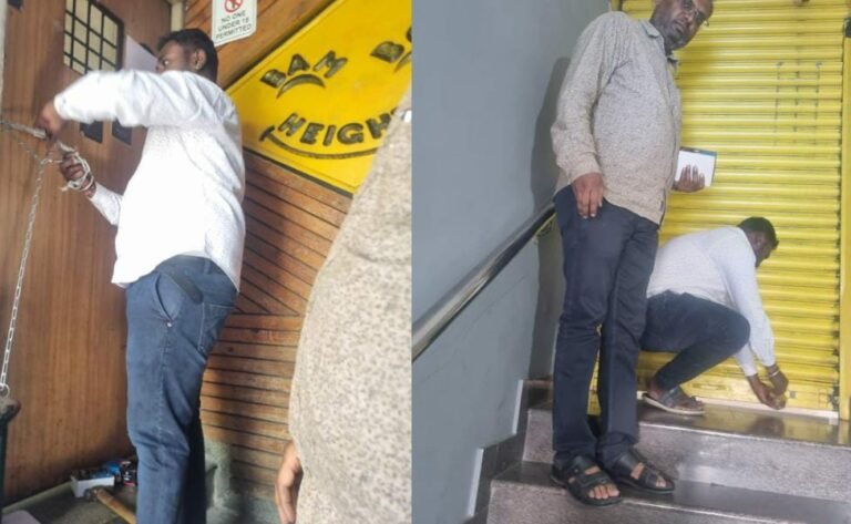 ಮುಂದುವರಿದ ಬಿಬಿಎಂಪಿ  ಅಧಿಕಾರಿಗಳ ಕಾರ್ಯಚರಣೆ: ಪಬ್, ಬಾರ್ ಮೇಲೆ ದಾಳಿ