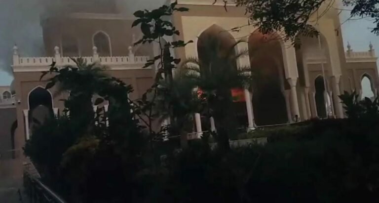 ಬೆಂಗಳೂರಿನಲ್ಲಿರುವ ಹಜ್ ಭವನವೊಂದಕ್ಕೆ ಬೆಂಕಿ ಅವಘಡ