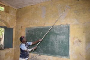 All preparations for school opening ceremony