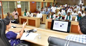Collector's meeting with farmer leaders