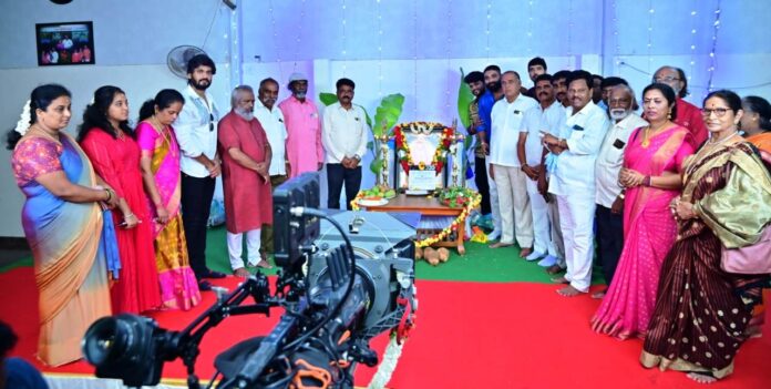 Muhurta for the movie 'Rudrabhishekam'