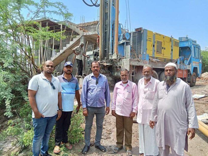 Tube well drilling