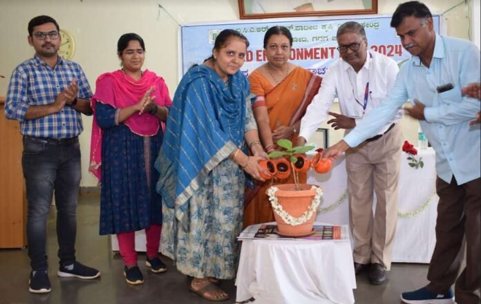 World Environment Day celebration and sapling programme