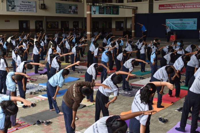 International Yoga and International Music Day celebrations at BVV
