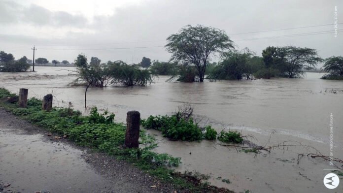 The people of the taluk were shocked by the torrential rain