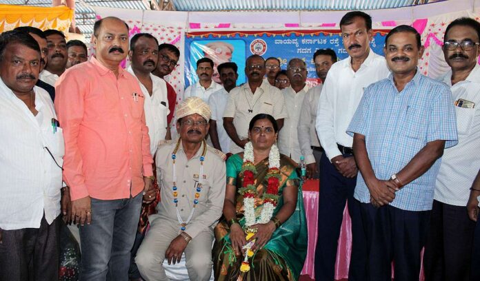 Retired S.K. Farewell ceremony for Ayyan Gowdra