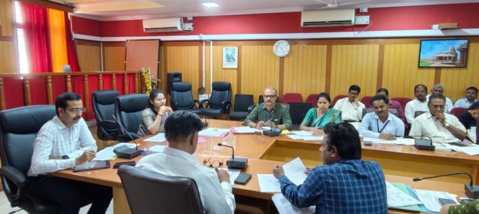 District Level Coordinating Committee Meeting of District Tobacco Prohibition Cell