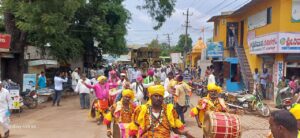 Kannada Theri's Jyoti Rathayatra gets a grand welcome in the town