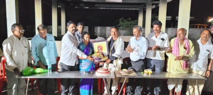 Birthday celebration at Rudrabhoomi