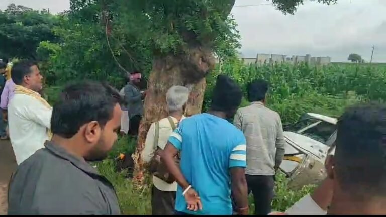 ಚಾಲಕನ ನಿಯಂತ್ರಣ ತಪ್ಪಿ ಮರಕ್ಕೆ ಕಾರು ಡಿಕ್ಕಿ: ಇಬ್ಬರು ಸಾವು