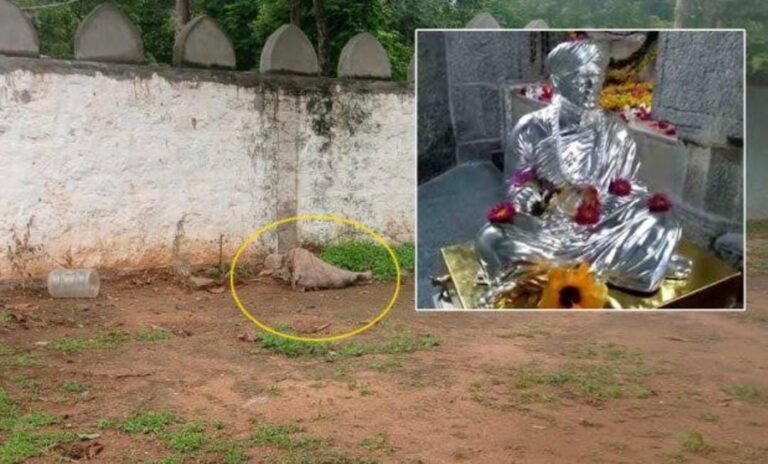 ಕಳ್ಳತನವಾಗಿದ್ದ ಮುರುಘಾ ಶರಣರ ಬೆಳ್ಳಿ ವಿಗ್ರಹ ದಿಢೀರ್ ಪ್ರತ್ಯಕ್ಷ; ಶಂಕಿತರ  ಪಾಲಿಗ್ರಫಿ ಪರೀಕ್ಷೆಗೆ ಖಾಕಿ ಸಿದ್ದತೆ!