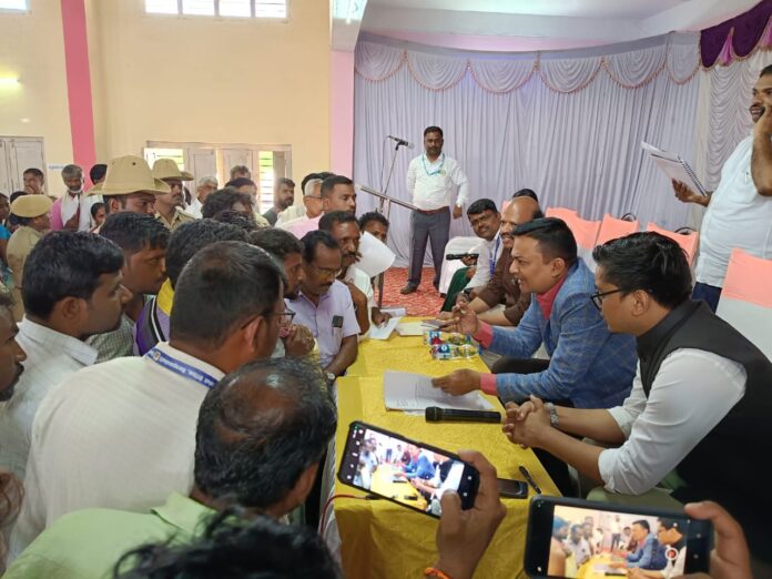 District Collector M.S. Janaspanda program presided over by Diwakar