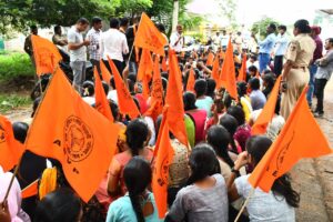 ABVP lay siege to BCM department office