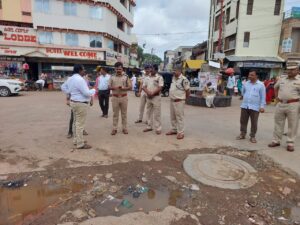 Patrolling in view of maintenance of law and order