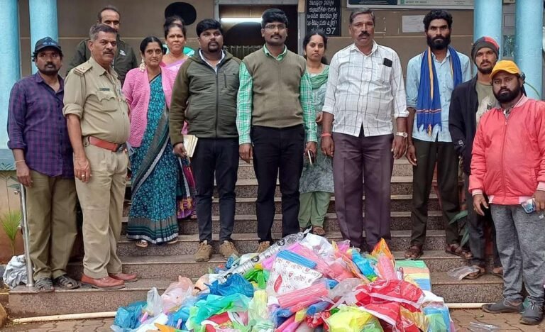 ಏಕ ಬಳಕೆಯ ಪ್ಲಾಸಿಕ್ ತ್ಯಜಿಸಿ : ಮಹೇಶ ಹಡಪದ