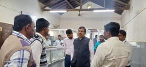 New District Collector Govinda Reddy visited Lakshmeshwar for the first time