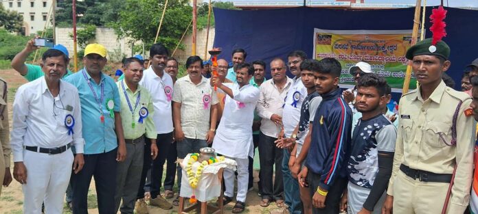Sports event of taluk level P.P. colleges