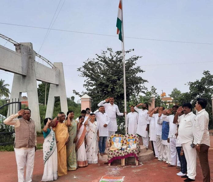 Independence Day at BJP District Office