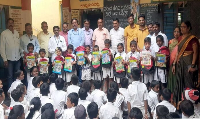 Bag and learning kit distribution programme