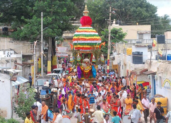 Maharathotsava is a celebration of the worship of Shri Raghavendra Guru