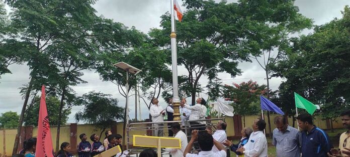 Flag Hoisting of High School Games