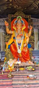 Image of Ganesha idols installed in different places of Lakshmeshwar taluk