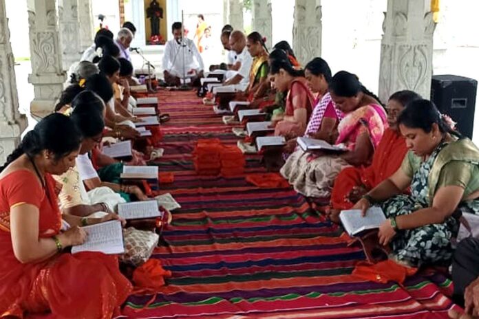 any page-lxr-bhavasara kshatriya Mass recitation and bhajan on the last Saturday of the month of Shravan