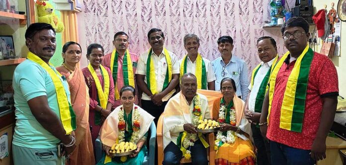 Program at Kannada Folk Parishad Nade Sadhakar's home