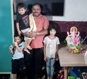 Installation of Ganap at the house of a Muslim relative