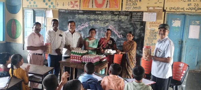 Egg distribution program for students