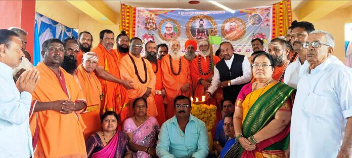 Shri J. Inauguration ceremony of Marulasiddheshwar Dasoha Mandir