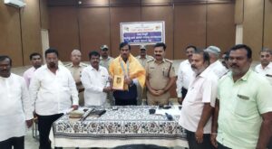 Tribute to the new District Collector Govindarreddy