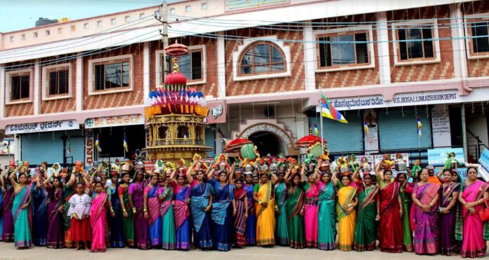 Celebration Kumbhotsav as part of Maharathotsav of Goddess Annapurneswari