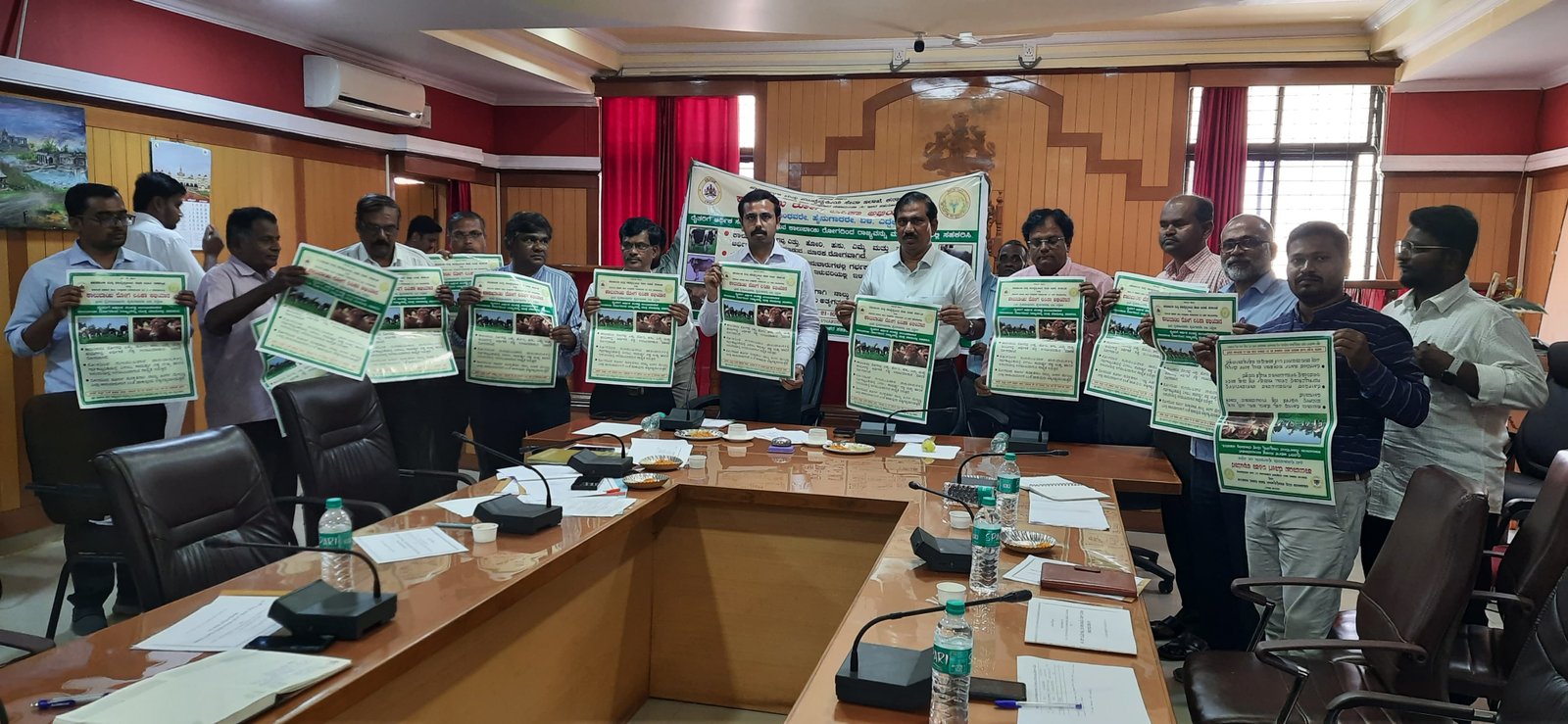 Preliminary meeting of foot and mouth disease control program