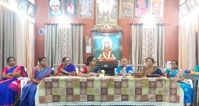 A special program on the occasion of Navratri in Akka's company