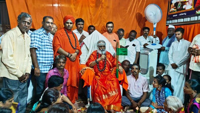 Bhumi Pooja for the new building of Shrimath