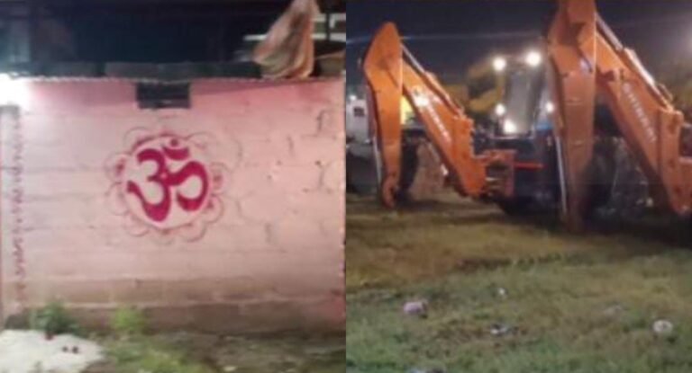 ಮಧ್ಯರಾತ್ರಿ ಜೆಸಿಬಿಗಳ ಘರ್ಜನೆ: ರಾಯಚೂರಲ್ಲಿ ಶಿವನ ದೇವಸ್ಥಾನ ನೆಲಸಮ!