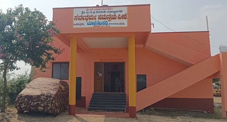 ನ.25ರಂದು ಸರ್ವಧರ್ಮ ಸಮನ್ವಯ ಪೀಠದ ಕಟ್ಟಡ ಉದ್ಘಾಟಿಸಲಿರುವ ಚನ್ನಬಸವ ಶ್ರೀಗಳ