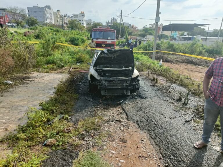 Crime News: ಅನುಮಾನಾಸ್ಪದವಾಗಿ ವ್ಯಕ್ತಿ ಸಾವು; ಕಾರಿನಲ್ಲಿ ಸುಟ್ಟು ಕರಕಲಾದ ವ್ಯಕ್ತಿ ದೇಹ!